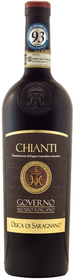 Wine Duca di Saragnano, Chianti Governo DOCG, 750 ml Duca di Saragnano, Chianti  Governo DOCG – price, reviews