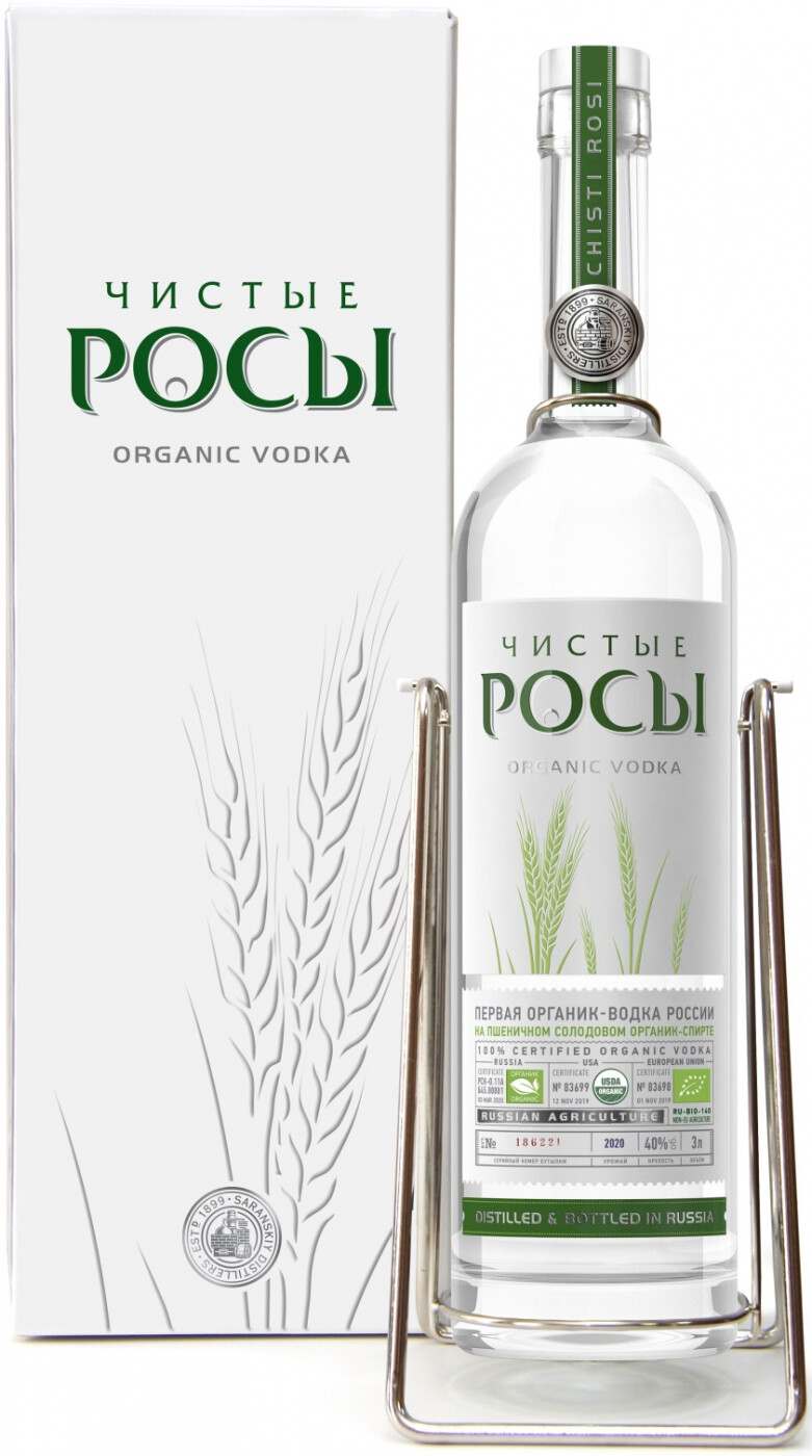 Чистые росы Organic Vodka