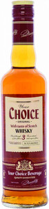 Виски Your Choice 3, With taste of Scotch Whisky, 0.7 л