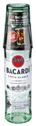 Bacardi Carta Blanca, with plastic glass, 0.7 L