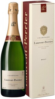 На фото изображение Brut Laurent-Perrier, gift box, 0.75 L (Лоран-Перье, Брют, в подарочной коробке объемом 0.75 литра)