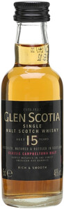 Glen Scotia 15 Years Old, 50 мл