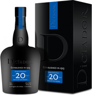 Dictador 20 Years Old, gift box, 0.7 л