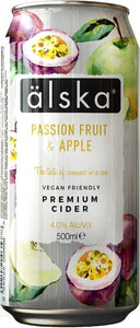 Alska Passion Fruit & Apple, in can, 0.5 L