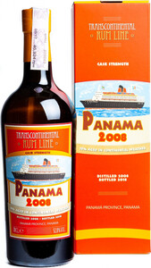Transcontinental Rum Line Panama Cask Strength, 2008, gift box, 0.7 л