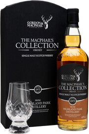 Виски The MacPhails Collection from Highland Park, 1973, gift box with glass, 0.7 л