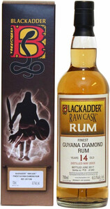 Blackadder, Raw Cask Guyana Diamond 14 Years Old, 2003, gift box, 0.7 л