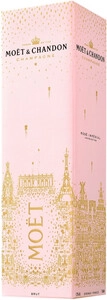 Moet & Chandon, Brut Imperial Rose, gift box New Year Design