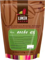 CasaLuker, Noche Milk Chocolate, 40% Cocoa, 2500 g