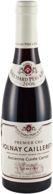 In the photo image Volnay 1-er Cru AOC Caillerets Ancienne Cuvee Carnot 2006, 0.375 L