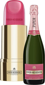 Piper-Heidsieck, Rose Sauvage, Champagne AOC, gift box Lipstick