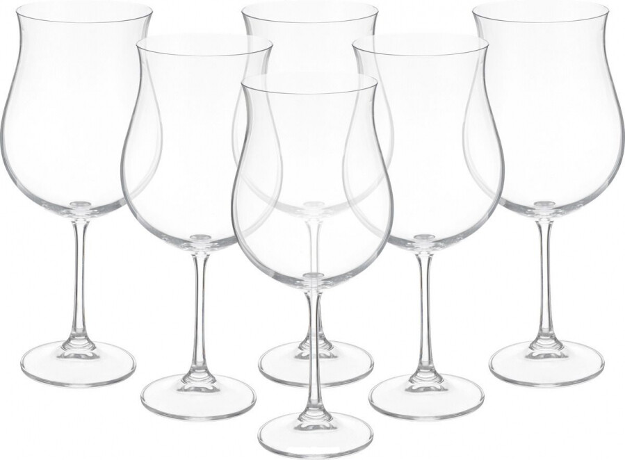 Crystalite Bohemia Alca Non-Lead Crystal Wine Glasses Stemware