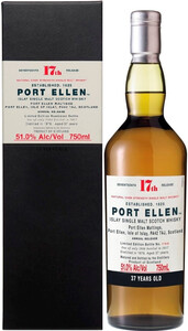 Port Ellen 37 Years Old, 17th Release, gift box, 0.7 L