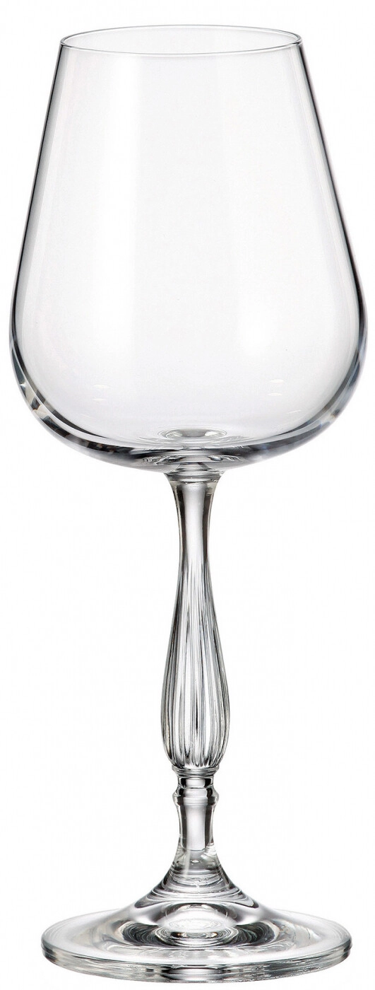 Crystalite Bohemia Alca Non-Lead Crystal Wine Glasses Stemware