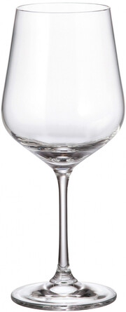 In the photo image Crystalite Bohemia, Strix Red Wine Glass, Set of 6 pcs, 0.58 L