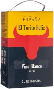 El Torito Feliz Blanco Seco, bag-in-box, 2 л