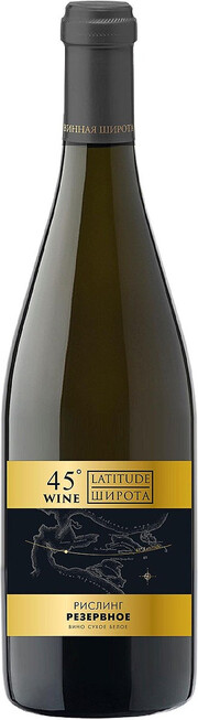 In the photo image Wine Latitude 45 Riesling, 0.75 L