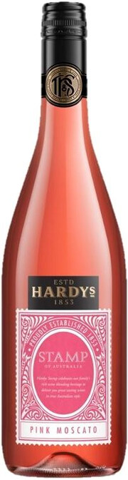 In the photo image Hardys, Stamp Pink Moscato, 2017, 0.75 L