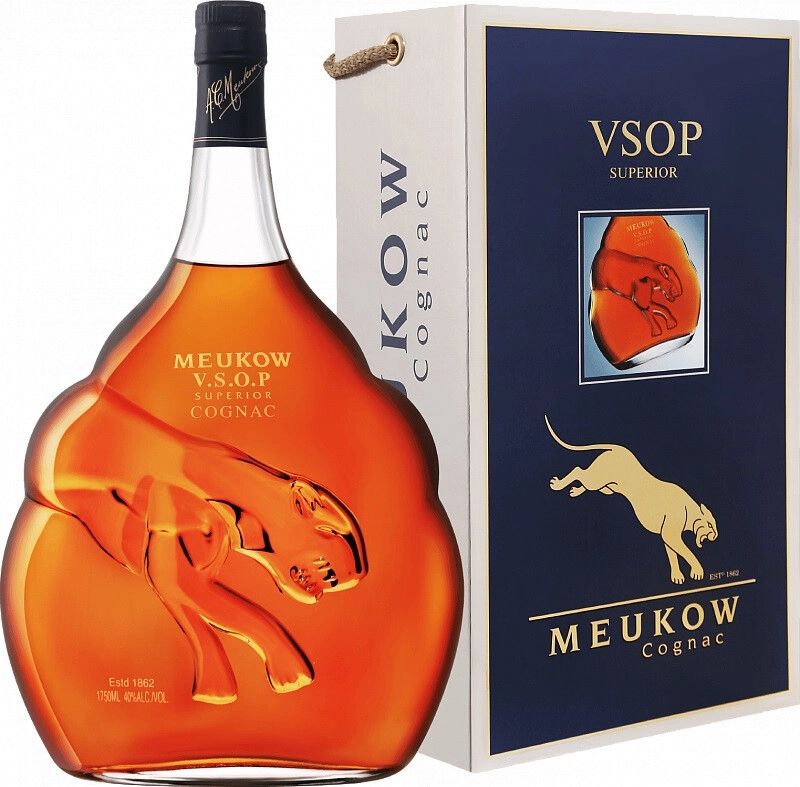 Meukow VS Cognac 0.7L (40% Vol.) - Meukow - Cognac