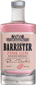 Barrister Pink Gin, 0.7 L