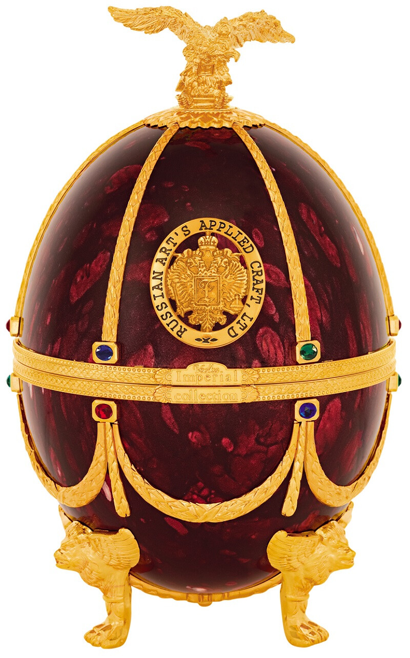 Set Ladoga, Gift set Imperial Collection, case Faberge Eggs