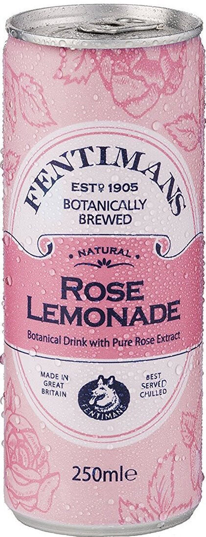Вкус розовый лимонад. Fentimans лимонад Rose. Алкогольный напиток в розовой жестяной банке. Розовый лимонад напиток. Лимонад в жестяных банках.