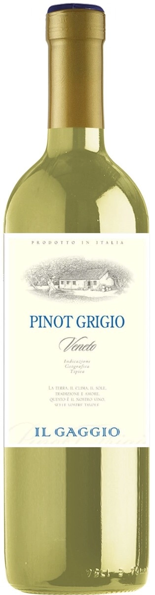 Wine Natale Verga, Il Gaggio Pinot Grigio delle Venezie DOC, 2018