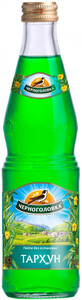 Газированная вода Черноголовка Тархун, в стеклянной бутылке, 0.33 л