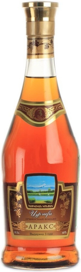 Cognac Araks 3 Years 500 ml Araks 3 Years price reviews