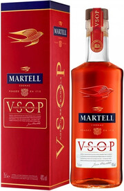 Коньяк Martell VSOP Aged in Red Barrels, gift box, 350 мл