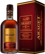 Araget, 5 Years Old, gift box, 0.5 L