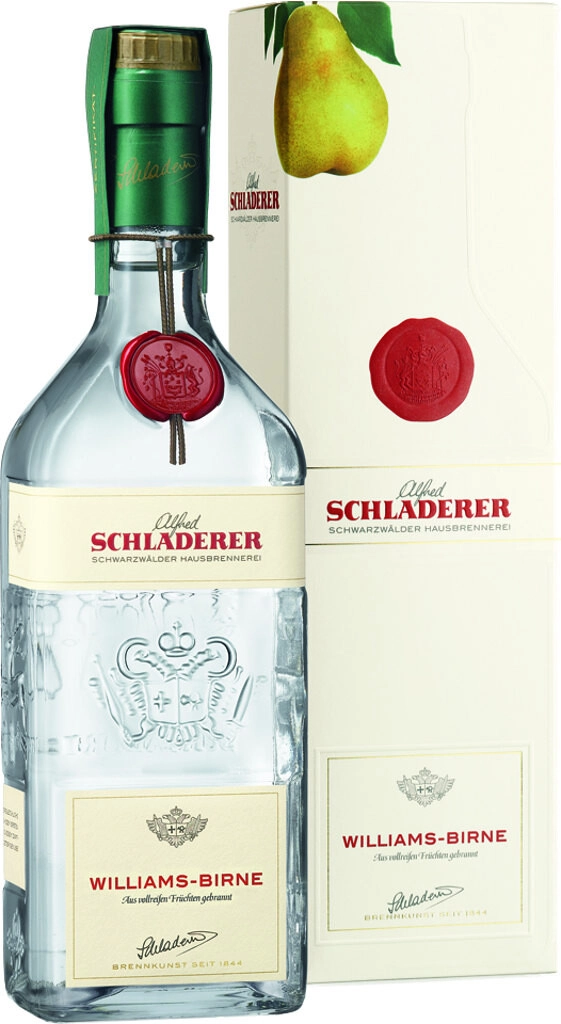 Schnaps Schladerer, Williams-Birne, gift box, 700 ml Schladerer