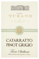 Casa Turano Catarratto-Pinot Grigio, Terre Siciliane IGT, bag-in-box, 2.25 л