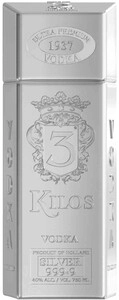 3 Kilos Vodka, Silver 999.9, 0.75 л