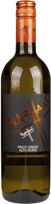 На фото изображение Franz Haas, Pinot Grigio, Alto Adige DOC, 2018, 0.75 L (Франц Хаас, Пино Гриджио, 2018 объемом 0.75 литра)
