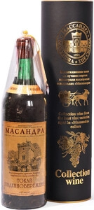 Массандра, Коллекционное вино Токай Южнобережный, 1991, в тубе, 0.7 л