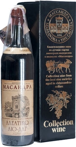Массандра, Коллекционное вино Алеатико Аю-Даг, 1981, в подарочной коробке, 0.7 л