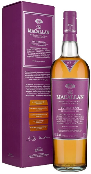 マッカランエディションNo. 5 700ml Виски «The Macallan» Edition №5, в подарочной коробке, 0.7 л