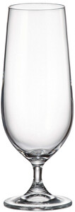 Crystalite Bohemia, Columba Beer Glass, Set of 6 pcs, 0.47 л
