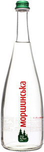 Моршинська Премиум газированная, в стеклянной бутылке, 0.75 л