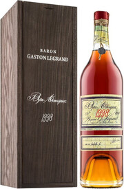 In the photo image Baron G. Legrand 1998 Bas Armagnac, 0.7 L