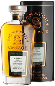 Signatory Vintage, Cask Strength Collection Benrinnes 21 Years, 1996, metal tube, 0.7 L