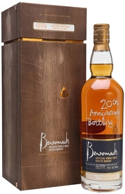 Benromach 20th Anniversary, wooden box, 0.7 L