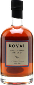 Koval, Single Barrel Rye, 0.5 L