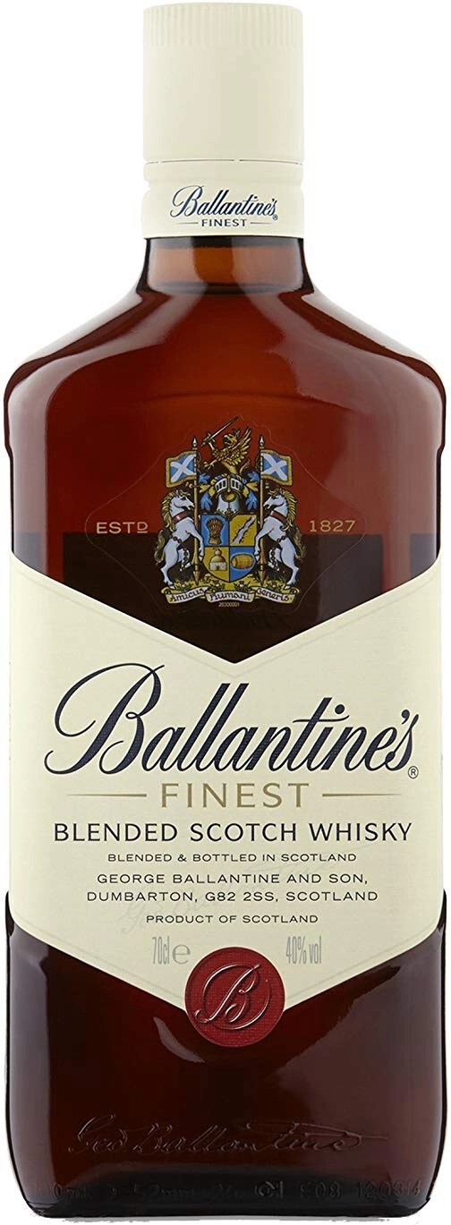 Set Ballantine's Finest, gift box with 2 glasses Ballantine's