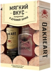 Bacardi OakHeart, gift box with cup, 0.7 L