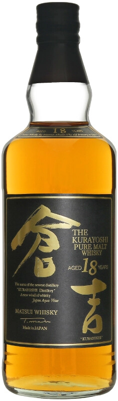 Whisky The Kurayoshi Pure Malt 18 Years, gift box, 700 ml