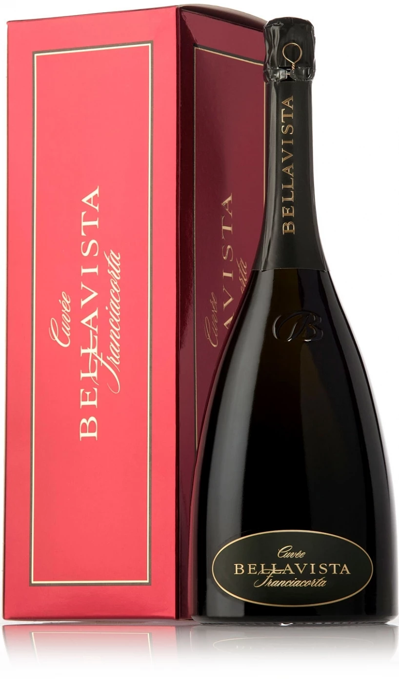 BELLAVISTA Franciacorta Brut 箱付き Sparkling wine Bellavista Franciacorta Cuvee Brut, gift box, 750