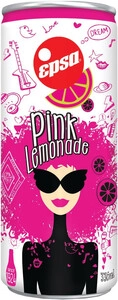 Epsa Pink Lemonade, in can, 0.33 л
