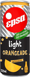 Epsa Light Orangeade, in can, 0.33 L